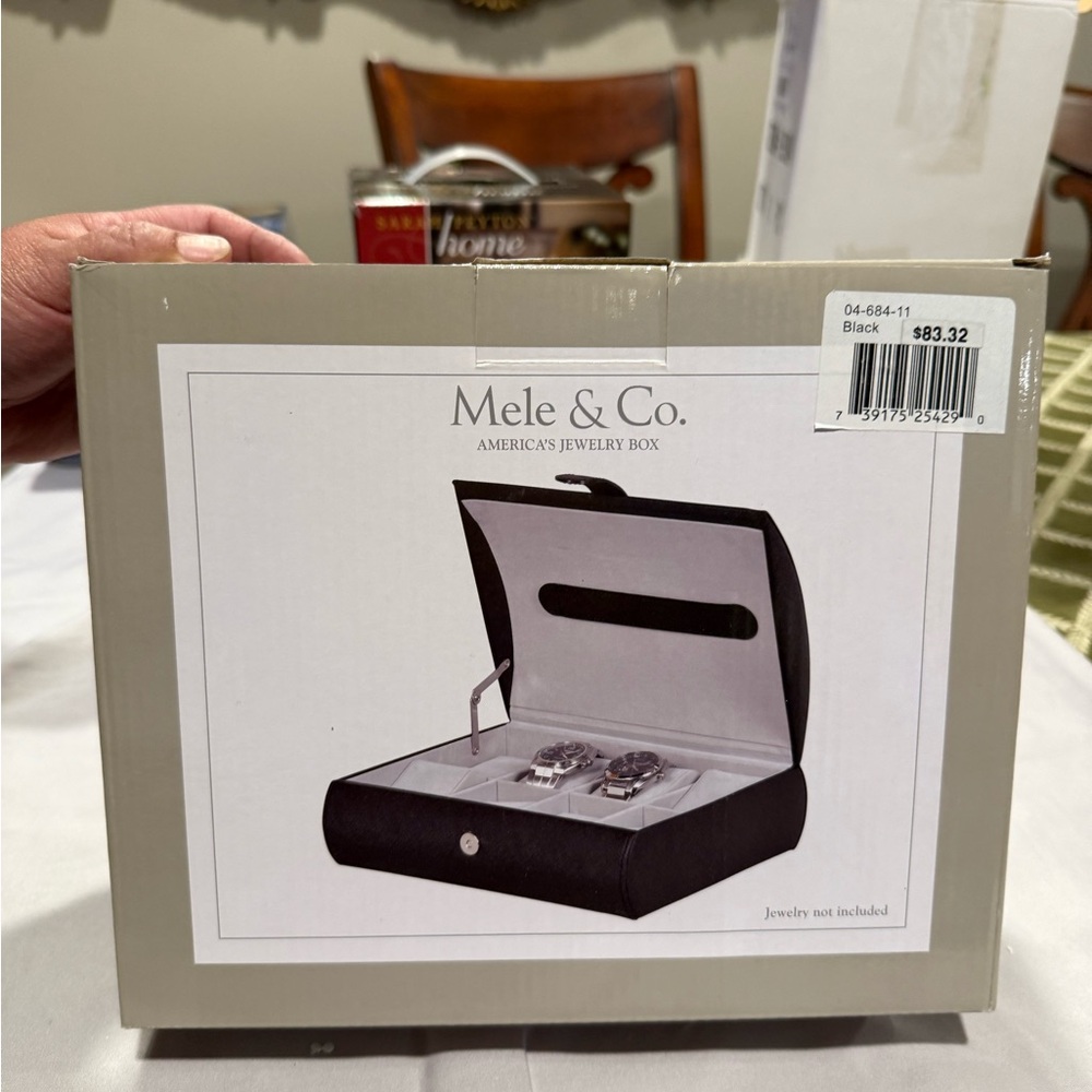 Black Jewelry Organizer Box